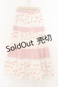 MILK / チェリーナ　ベリー・マリースカート  ホワイト O-26-01-22-058-ML-SK-OW-OS