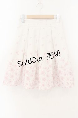 画像1: LIZ LISA / 小花柄スカート  シロ×ピンク O-26-01-22-006-LO-SK-IG-OS