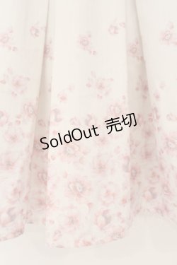 画像2: LIZ LISA / 小花柄スカート  シロ×ピンク O-26-01-22-006-LO-SK-IG-OS