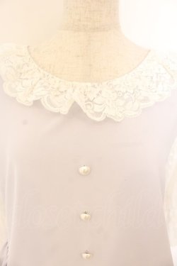 画像2: marcHenTica / レースカラーワンピース サイズ(採寸をご確認ください) グレー O-26-01-22-071-LO-OP-OW-OS