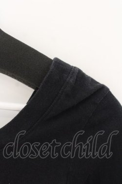 画像2: KASEI / ロングスリーブショートカッソー L ブラック O-26-01-22-087-PU-TO-IG-OS