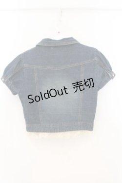 画像3: LIZ LISA / パフスリーブデニムジャケット  インディゴ O-26-01-22-008-LO-JA-IG-OS