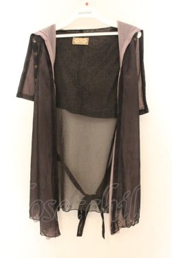 画像1: STEAM / メッシュレイヤードジレ  ブラック×ベージュ O-26-01-22-090-HN-TO-IG-OS