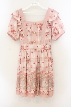 画像1: LIZ LISA / 木苺柄ワンピース  ピンク O-26-01-22-015-LO-OP-IG-OS