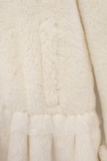 画像2: LIZ LISA / フード付きファーコート  オフシロ O-26-01-22-017-LO-CO-IG-ZTC062 (2)