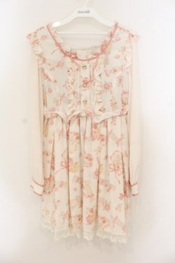 画像1: LIZ LISA / キャンディ柄ワンピース  ピンク O-26-01-22-022-LO-OP-IG-OS