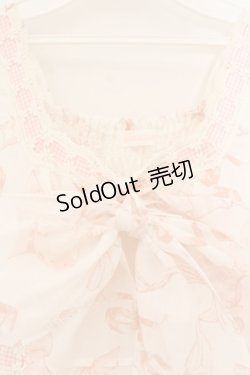 画像2: LIZ LISA / リボン柄ワンピース  シロ×ピンク O-26-01-22-023-LO-OP-IG-OS