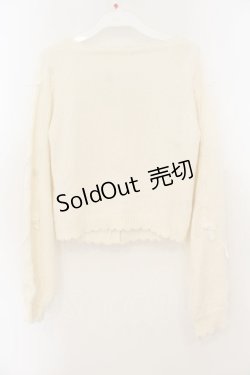 画像3: LIZ LISA / リボンラインカーディガン  シロ O-26-01-22-025-LO-TO-IG-OS