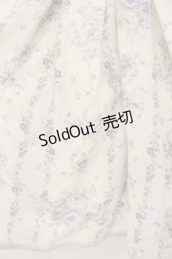 画像3: LIZ LISA / フラワーシャンデリアジャンスカ  アイボリー×サックス O-26-01-22-026-LO-OP-IG-OS