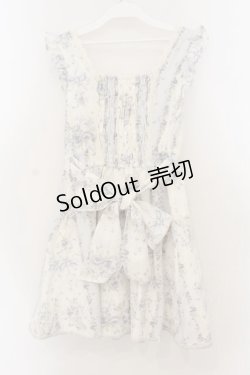 画像4: LIZ LISA / フラワーシャンデリアジャンスカ  アイボリー×サックス O-26-01-22-026-LO-OP-IG-OS