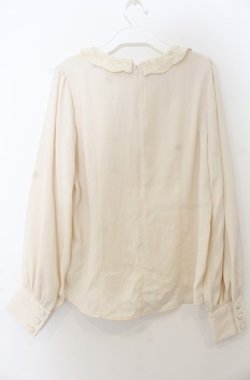 画像2: an another angelus / レースヨーク衿付きプルオーバーブラウス F アイボリー O-26-01-23-055-CA-BL-OW-OS