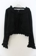 axes femme / フリルニットボレロ F クロ O-26-01-23-059-AX-TO-OW-OS