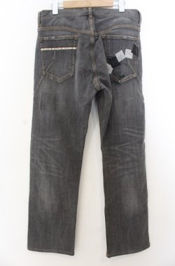 画像2: Karl Helmut / パッチダメージデニムパンツ XL グレー O-26-01-23-007-EL-PA-YM-OS
