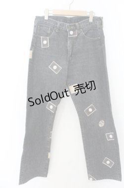 画像1: Karl Helmut / ベースボールパッデニムパンツ LL グレー O-26-01-23-002-EL-PA-YM-ZT144