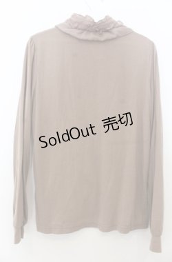 画像2: axes femme / ブラウス風カットソー M モカ O-26-01-23-028-AX-TO-OW-OS