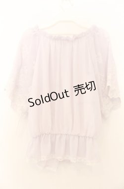 画像2: axes femme / 2WAY刺繍プルオーバー M ラベンダー O-26-01-23-029-AX-TO-OW-ZT181