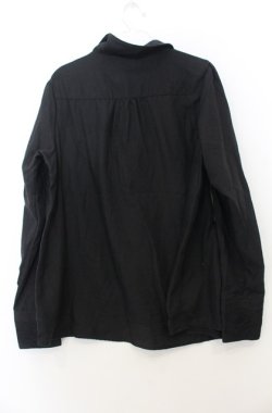 画像2: axes femme / バラ刺繍入りシャツ L クロ O-26-01-23-039-AX-BL-OW-OS