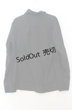 画像2: axes femme / バラ刺繍入りシャツ L クロ O-26-01-23-039-AX-BL-OW-OS