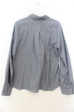 画像2: Fi.n.t / 細リボンタイ付きシャツ F ブルー O-26-01-23-040-CA-BL-OW-OS