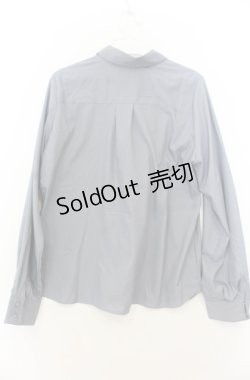 画像2: Fi.n.t / 細リボンタイ付きシャツ F ブルー O-26-01-23-040-CA-BL-OW-OS