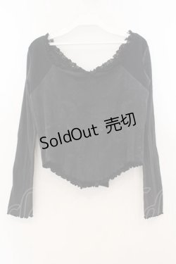 画像1: PEACE NOW / スパイダープリントダメージタンクトップ M ブラック×ホワイト O-26-01-24-032-PU-TO-IG-OS