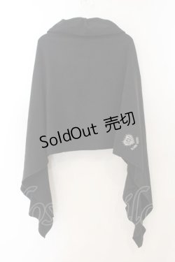 画像2: ALGONQUINS / フリースストール  ブラック O-26-01-24-038-AL-ZA-IG-ZT170