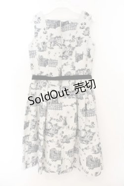 画像4: Jane Marple / ジャガードジャンパースカート M グレー系 O-26-01-24-042-JM-OP-IG-OS