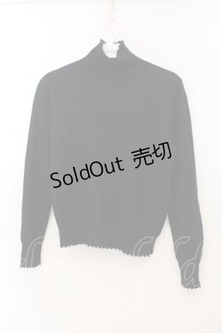 画像1: Jane Marple / ハイネックニット  クロ O-26-01-24-043-JM-TO-IG-OS