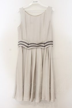 画像1: Jane Marple / バックリボンフレアージャンパースカート M アイボリー O-26-01-24-045-JM-OP-IG-OS