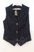 Miss Point / 薔薇人形 ベスト S ネイビー O-26-01-24-047-0-TO-IG-OS