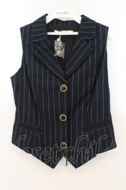 画像1: Miss Point / 薔薇人形 ベスト S ネイビー O-26-01-24-047-0-TO-IG-OS