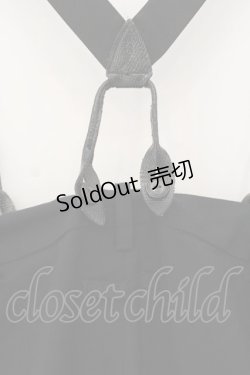 画像5: Jean Paul GAULTIER / パイソンサスペンダーサロペット 40 ブラック O-26-01-24-048-GO-OP-IG-OS