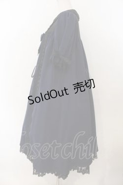 画像4: ATELIER PIERROT / Amabile Puff Sleeve Dress  ネイビー O-26-01-24-052-EL-OP-OW-OS