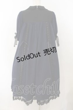 画像5: ATELIER PIERROT / Amabile Puff Sleeve Dress  ネイビー O-26-01-24-052-EL-OP-OW-OS