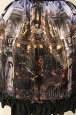 画像3: ATELIER PIERROT / クラウンパレスコルセットスカート  ブラック×パープル O-26-01-24-053-EL-SK-IG-OS (3)