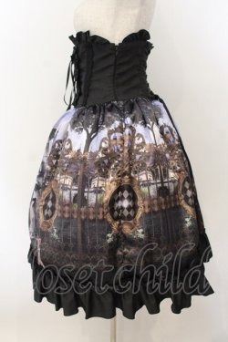 画像4: ATELIER PIERROT / クラウンパレスコルセットスカート  ブラック×パープル O-26-01-24-053-EL-SK-IG-OS