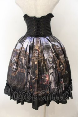 画像5: ATELIER PIERROT / クラウンパレスコルセットスカート  ブラック×パープル O-26-01-24-053-EL-SK-IG-OS