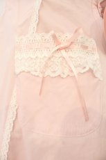 画像3: BABY,THE STARS SHINE BRIGHT / 裾スカラップジャンパースカート  ピンク O-26-01-24-054-BA-OP-OW-OS (3)