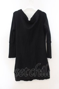 画像3: Na+H / リブワンピース  ブラック O-26-01-24-006-PU-OP-IG-OS