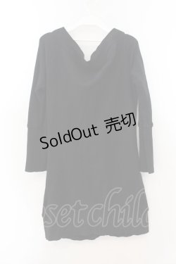 画像3: Na+H / リブワンピース  ブラック O-26-01-24-006-PU-OP-IG-OS