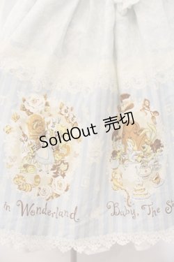 画像3: BABY,THE STARS SHINE BRIGHT / 不思議の国のアリス 付け襟・カチューシャ付きドレス  サックス O-26-01-24-056-BA-OP-IG-OS