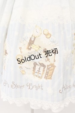 画像4: BABY,THE STARS SHINE BRIGHT / 不思議の国のアリス 付け襟・カチューシャ付きドレス  サックス O-26-01-24-056-BA-OP-IG-OS