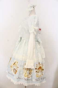 画像5: BABY,THE STARS SHINE BRIGHT / 不思議の国のアリス 付け襟・カチューシャ付きドレス  サックス O-26-01-24-056-BA-OP-IG-OS