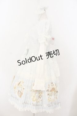 画像5: BABY,THE STARS SHINE BRIGHT / 不思議の国のアリス 付け襟・カチューシャ付きドレス  サックス O-26-01-24-056-BA-OP-IG-OS