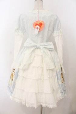 画像7: BABY,THE STARS SHINE BRIGHT / 不思議の国のアリス 付け襟・カチューシャ付きドレス  サックス O-26-01-24-056-BA-OP-IG-OS