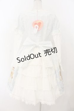 画像7: BABY,THE STARS SHINE BRIGHT / 不思議の国のアリス 付け襟・カチューシャ付きドレス  サックス O-26-01-24-056-BA-OP-IG-OS