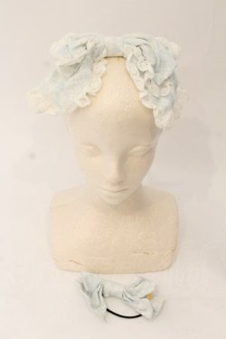 画像8: BABY,THE STARS SHINE BRIGHT / 不思議の国のアリス 付け襟・カチューシャ付きドレス  サックス O-26-01-24-056-BA-OP-IG-OS