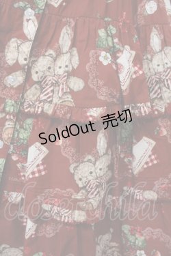 画像3: Spring Flower Language / Camellia Berry 3.0ジャンパースカート S タイプ2アカ O-26-01-24-059-EL-OP-IG-OS