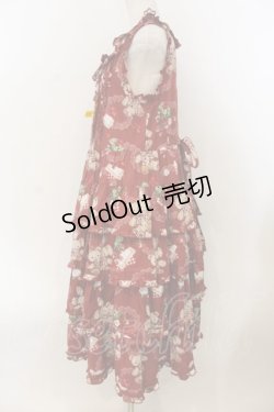 画像4: Spring Flower Language / Camellia Berry 3.0ジャンパースカート S タイプ2アカ O-26-01-24-059-EL-OP-IG-OS