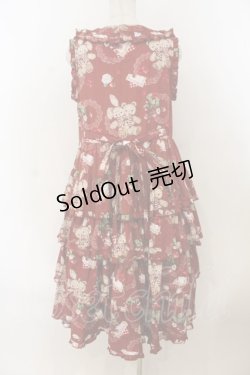 画像5: Spring Flower Language / Camellia Berry 3.0ジャンパースカート S タイプ2アカ O-26-01-24-059-EL-OP-IG-OS